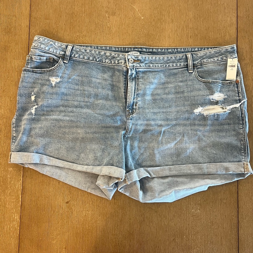 Denim Blue Women's Shorts